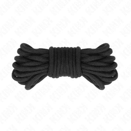 KINK - CUERDA DE ALGODÓN 5 METROS NEGRO KINK ROPE ARTS