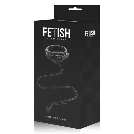Collar con Cadena con Forro de Neopreno | Fetish Submissive