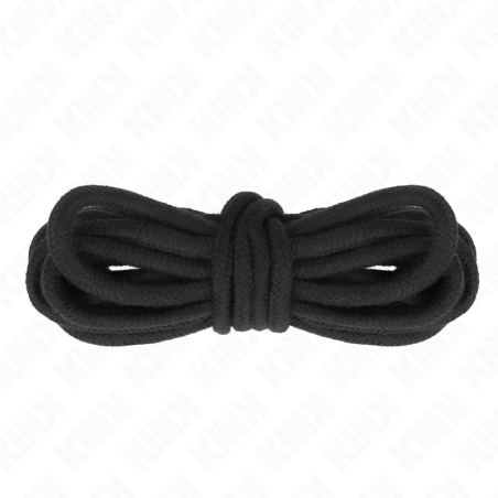 KINK - CUERDA DE ALGODÓN 10 METROS NEGRO KINK ROPE ARTS