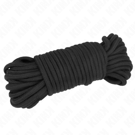 KINK - CUERDA DE ALGODÓN 20 METROS NEGRO KINK ROPE ARTS