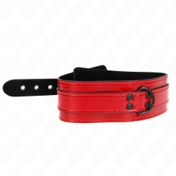 KINK - COLLAR AJUSTABLE ROJO VINO 37.5-49.5 CM X 5 CM KINK COLLAR & GAG 2