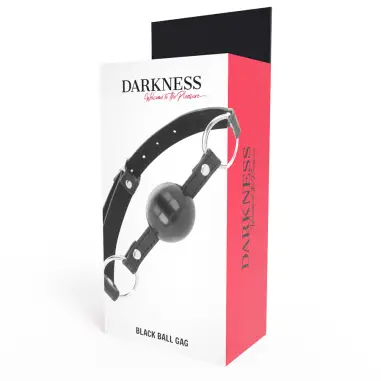 Mordaza Bola Negra - BDSM con Envío Discreto | Darkness
