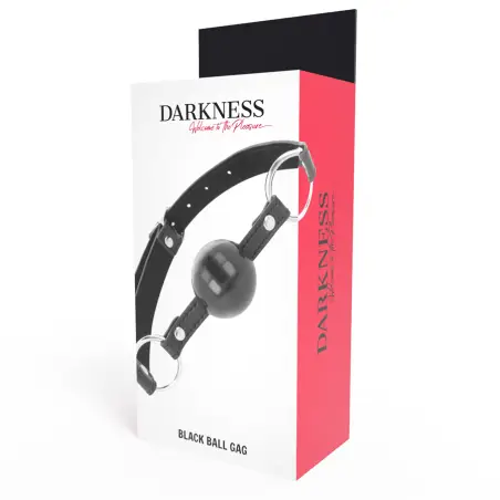 Mordaza Bola Negra - BDSM con Envío Discreto | Darkness