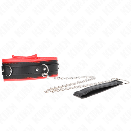 KINK - COLLAR CON CORREA 65 CM PESADO MODELO 3 AJUSTABLE 36.5-50 CM KINK COLLAR & GAG