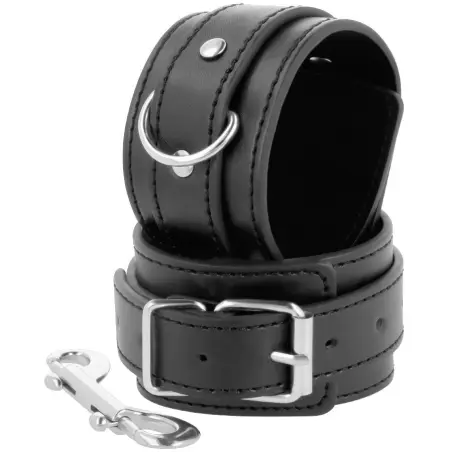 Esposas Ajustables Negro con Doble Cinta Refuerzo | Darkness