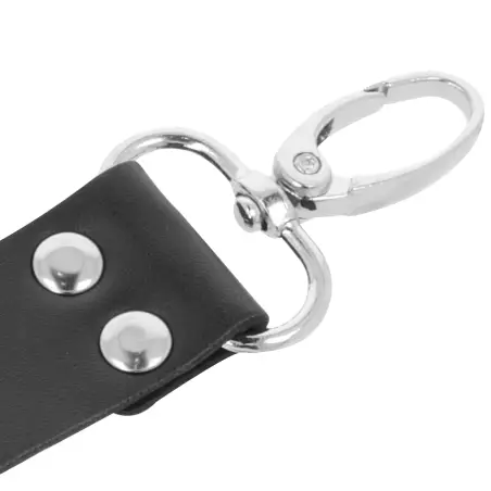 Esposas de Cuero para Pies y Manos Negro - BDSM | Darkness