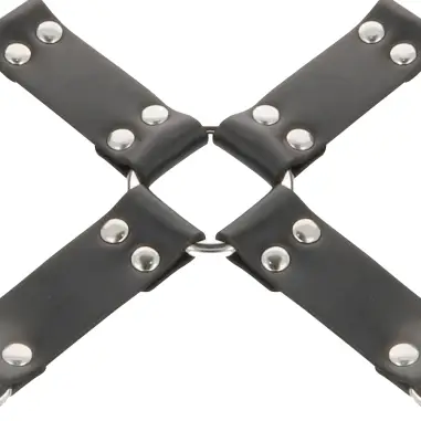 Esposas de Cuero para Pies y Manos Negro - BDSM | Darkness