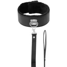 DARKNESS - COLLAR FORRADO CON CADENA TITANIUM 2