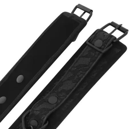 Luxe Esposas BDSM Negro - Rotación | Darkness