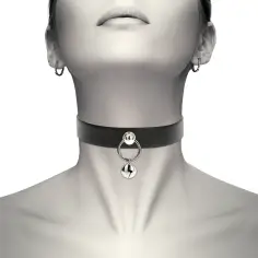 COQUETTE CHIC DESIRE - COLLAR CUERO VEGANO ACCESORIO WOMAN CASCABEL/ARO 2