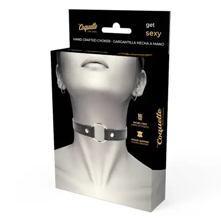 Collar Cuero Vegano Accesorio Woman | Coquette Chic Desire