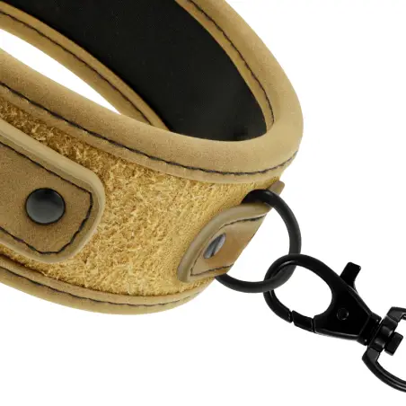 Collar con Cadena con Forro de Neopreno - Vegano