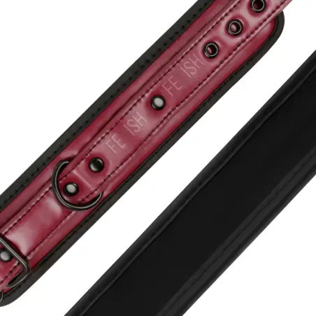 Esposas Tobillos Cuero Vegano con Forro de Neopreno - BDSM