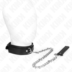 KINK - COLLAR CON CORREA 65 CM PATRÓN DE SERPIENTE KINK COLLAR & GAG 2