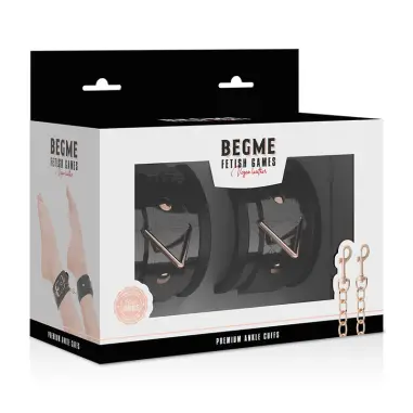 Black Edition Esposas para Tobillos con Forro de Neopreno