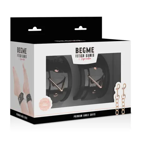 Black Edition Esposas para Tobillos con Forro de Neopreno