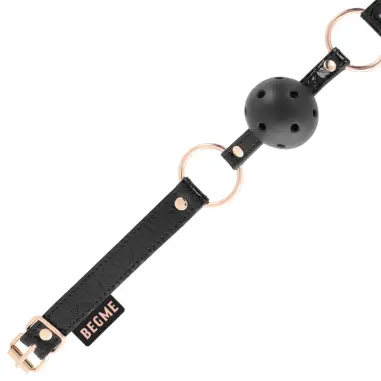 Black Edition Mordaza Cuero Vegano - BDSM | Begme