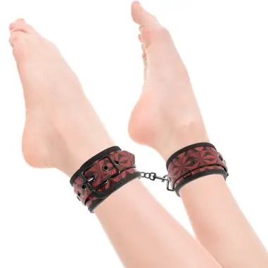 Red Edition Esposas para Tobillos con Forro de Neopreno