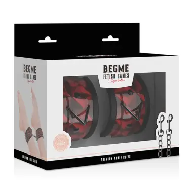 Red Edition Esposas para Tobillos con Forro de Neopreno