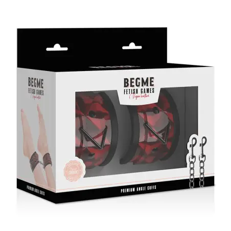 Red Edition Esposas para Tobillos con Forro de Neopreno