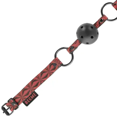 Red Edition Mordaza Cuero Vegano - BDSM | Begme