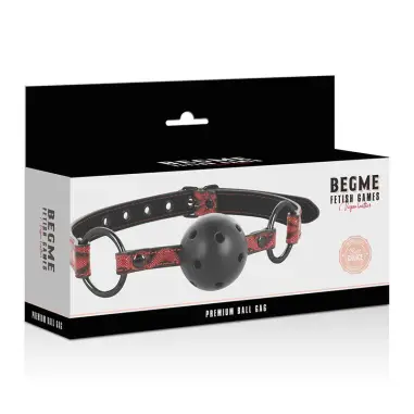Red Edition Mordaza Cuero Vegano - BDSM | Begme