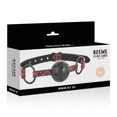 Red Edition Mordaza Cuero Vegano - BDSM | Begme