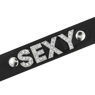 Choker Cuero Vegano Sexy - Ajustable | Coquette Chic Desire