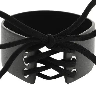 Choker Cuero Vegano - Ajustable | Coquette Chic Desire