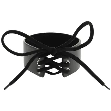 Choker Cuero Vegano - Ajustable | Coquette Chic Desire