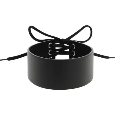 Choker Cuero Vegano - Ajustable | Coquette Chic Desire