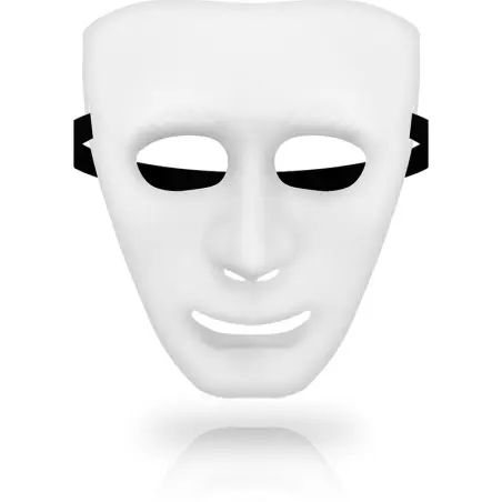 Masks Máscara Blanca Talla Única - BDSM | Ohmama
