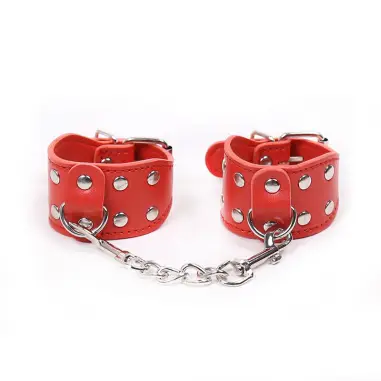 OHMAMA FETISH - ESPOSAS AJUSTABLES CON CADENA METALICA