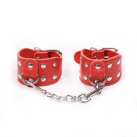 OHMAMA FETISH - ESPOSAS AJUSTABLES CON CADENA METALICA