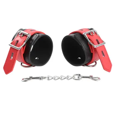 Lock Buckle Wrist Restraints - Ajustable | Ohmama Fetish