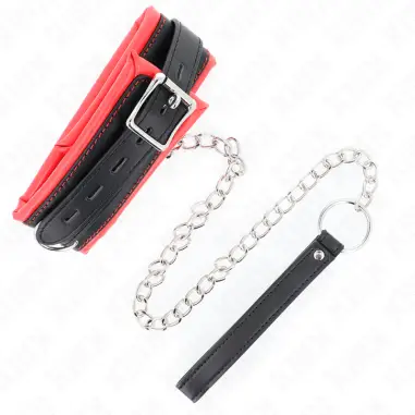Collar con Correa 65 cm Pesado Modelo 3 Ajustable 36.5-50 Cm