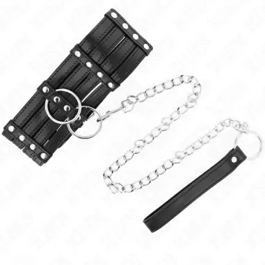 Collar con Correa 65 cm Estilo Sub Ajustable 35-51 Cm X 7 cm