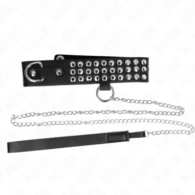 Collar con Correa 65 cm con Brillos Ajustable - BDSM | KINK