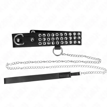 Collar con Correa 65 cm con Brillos Ajustable - BDSM | KINK
