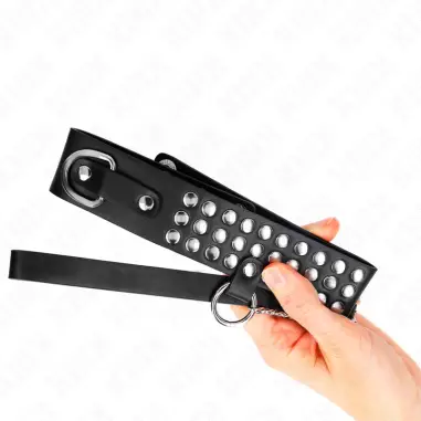 Collar con Correa 65 cm con Brillos Ajustable - BDSM | KINK