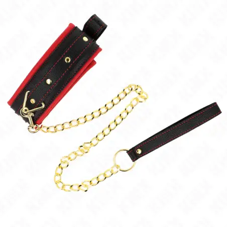 Collar con Correa de Tejido Liso Ajustable 33-48 Cm X 5.7 cm