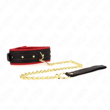 Collar con Correa de Tejido Liso Ajustable 33-48 Cm X 5.7 cm