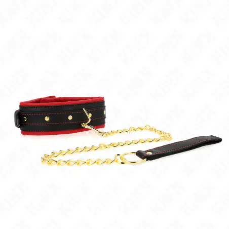 Collar con Correa de Tejido Liso Ajustable 33-48 Cm X 5.7 cm