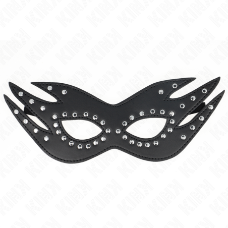 KINK - MÁSCARA DE POLIPIEL CON REMACHES MODELO 3 26 x 9.5 CM KINK MASKED ALLURE
