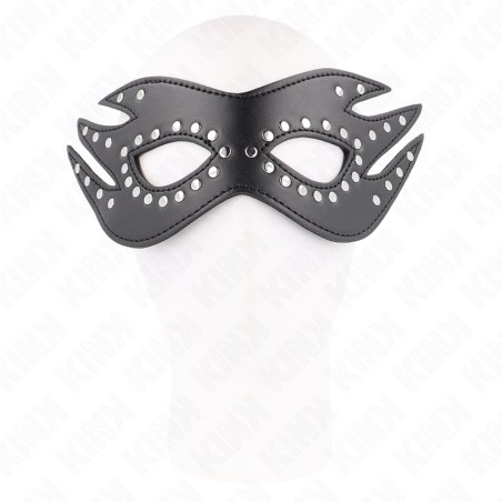 KINK - MÁSCARA DE POLIPIEL CON REMACHES MODELO 3 26 x 9.5 CM KINK MASKED ALLURE