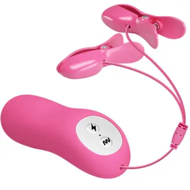 Romantic Wave Pizas con Vibración y Electroshock Fucsia
