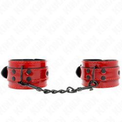 KINK - MUÑEQUERAS ROJO OSCURO 23 X 5 CM KINK WRIST RESTRAINT