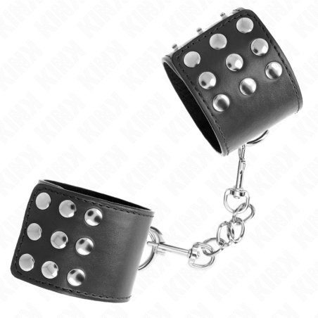 KINK - MUÑEQUERAS CON CIERRE A PRESIÓN AJUSTABLE NEGRO 19-24 CM X 5.5 CM KINK WRIST RESTRAINT