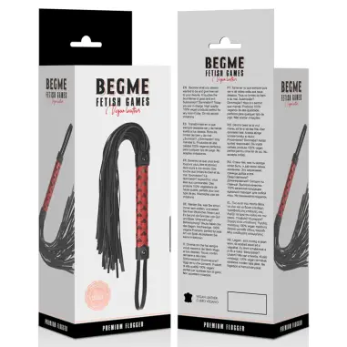 Red Edition Látigo Cuero Vegano - BDSM | Begme