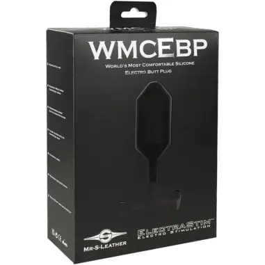 Electro Plug Anal Mr-S-Leather - Silicona | Electrastim